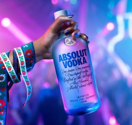 Vodka Absolut Blue 40% 1L - Image 2