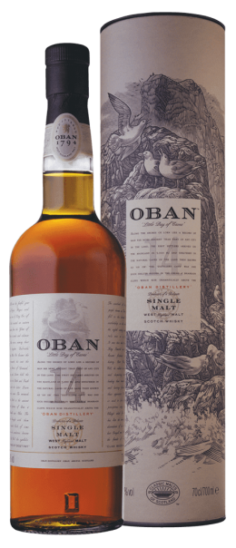 Whisky Oban Single Malt 14Yo 43% 0,7L Tuba