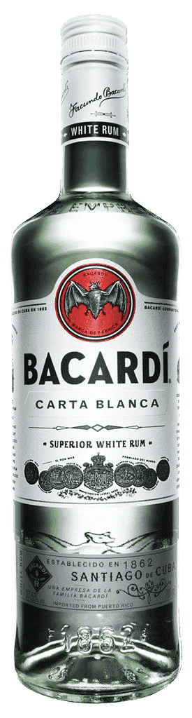 Bacardi Carta Blanca 37,5% 0,7L