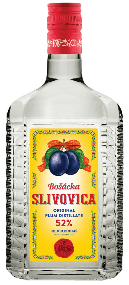 Slivovica Bošácka 52% 0,7L Hranatá Oh