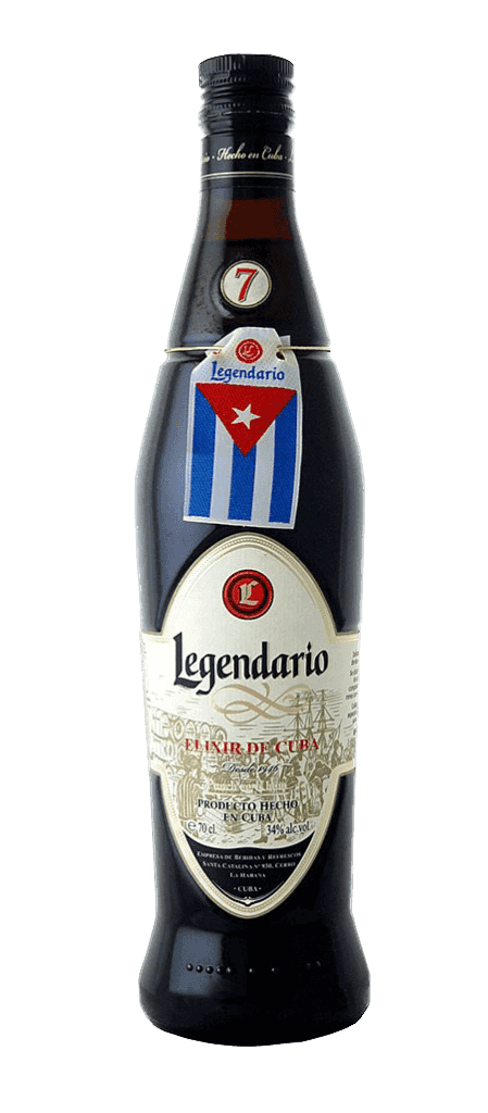 Legendario Elixir De Cuba 7Yo 34% 0,7L