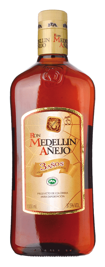 Medellin Anejo 3Yo 37,5% 1L