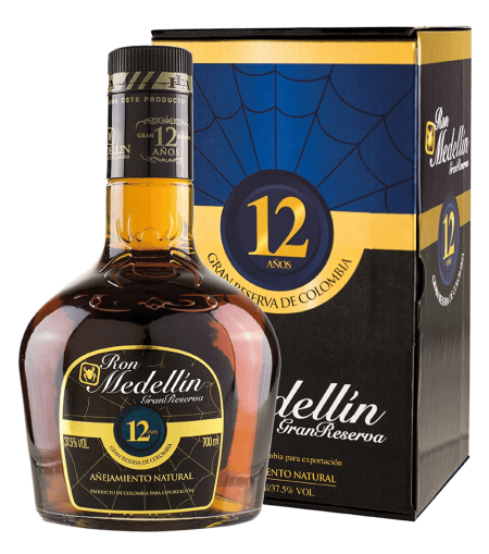 Rum Medellin Gran Reserva12Yo 37,5% 0,7L