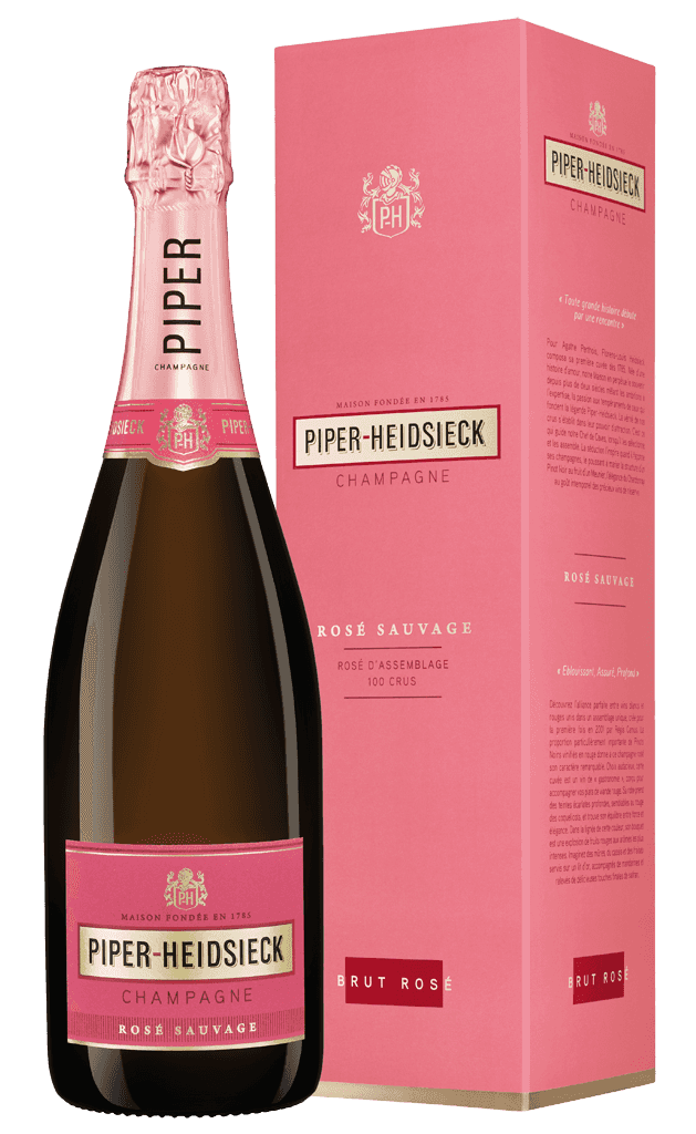 Piper Heidsieck Rosé Sauvage Brut 12% 0,75L Krabička