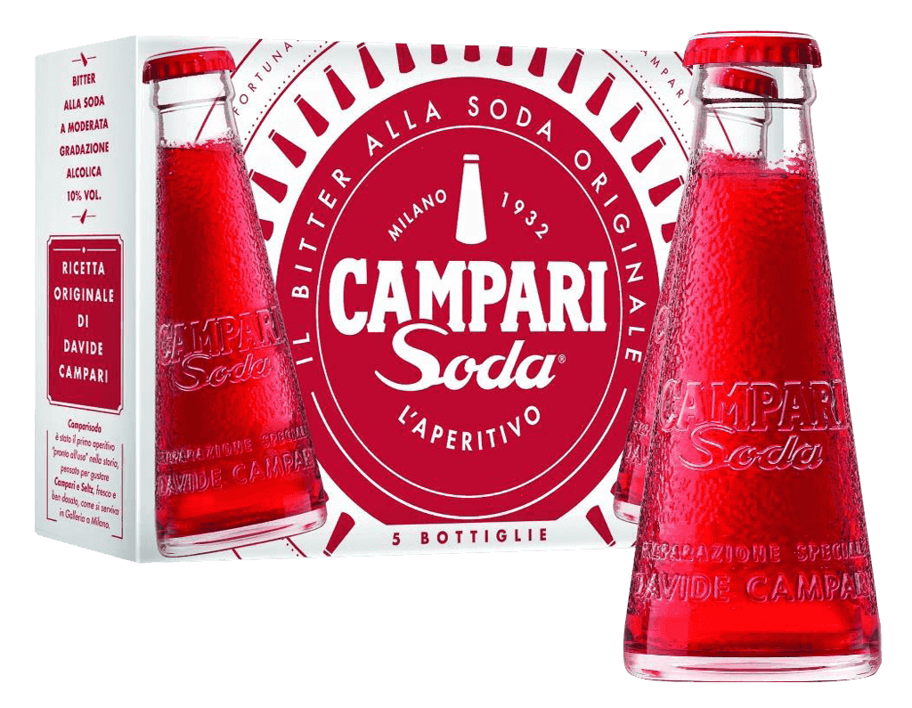 Campari Soda 10% 5X0,098L 5-Pack