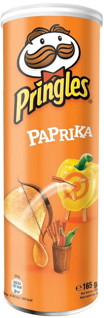 Chipsy Pringles Paprikové 165G