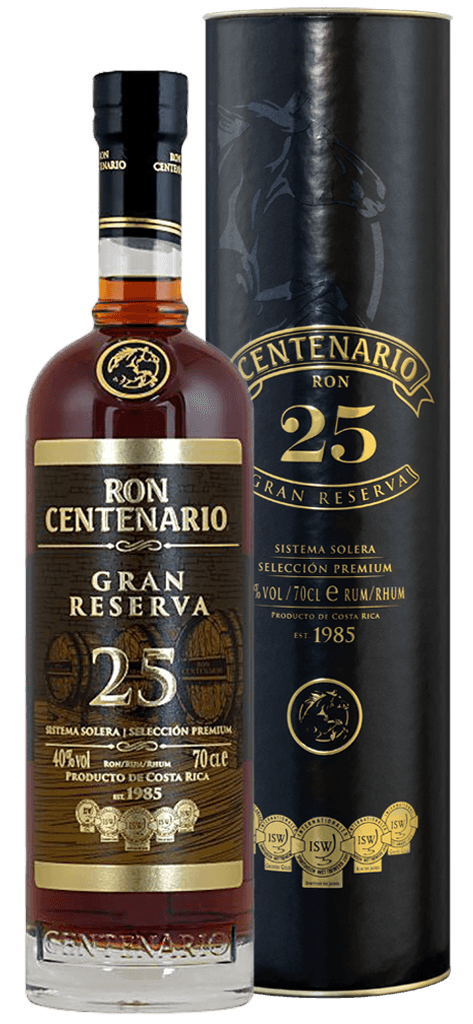 Centenario 25 Gran Reserva 40% 0,7L Tuba