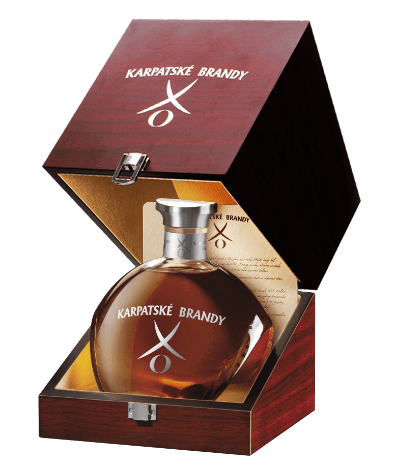 Karpatské Brandy Xo 40% 0,7L Krabička