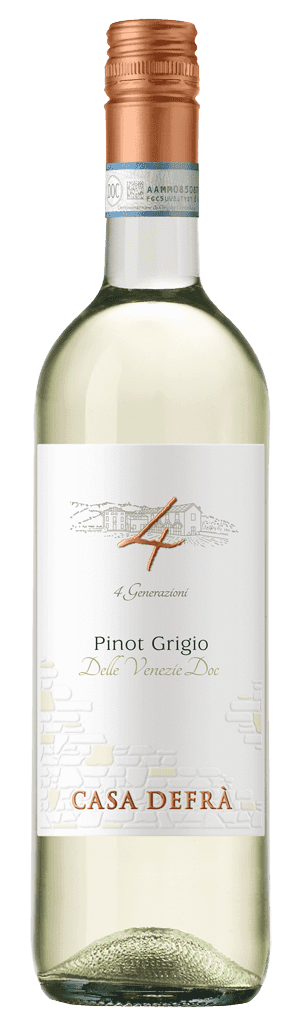 Casa Defra Pinot Grigio 12% 0,75L Biele