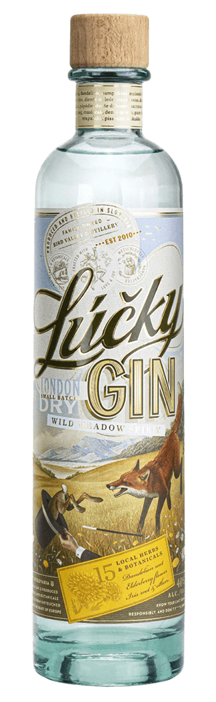 BVD Lúčky Gin 40% 0,7L