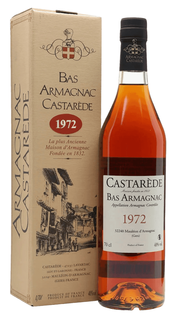 Armagnac Castarede 1972 40% 0,7L