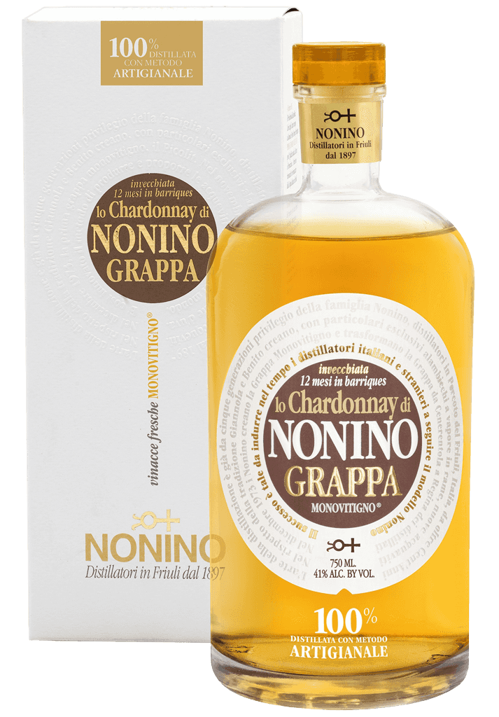 Nonino Chardonnay Barrique 41% 0,7L Krabička