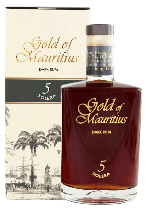 Gold Of Mauritius 5 Solera Dark 40% 0,7L Krabička