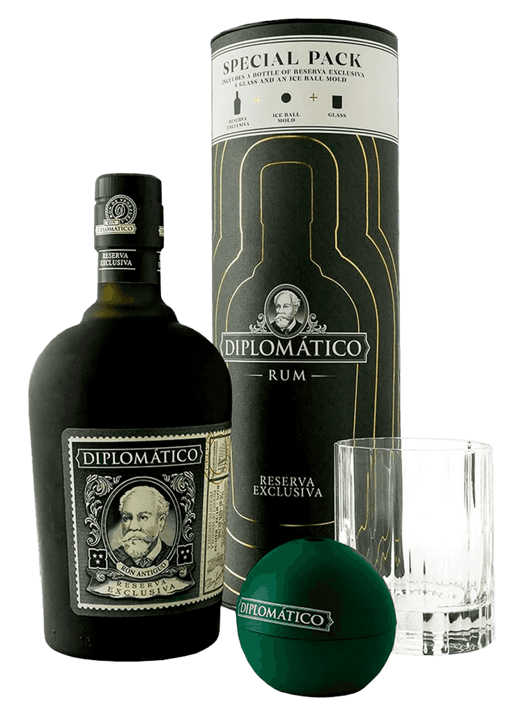 Diplomatico Reserva Exclusiva 12Yo 40% 0,7L + 1 Pohár + Lad.guľa