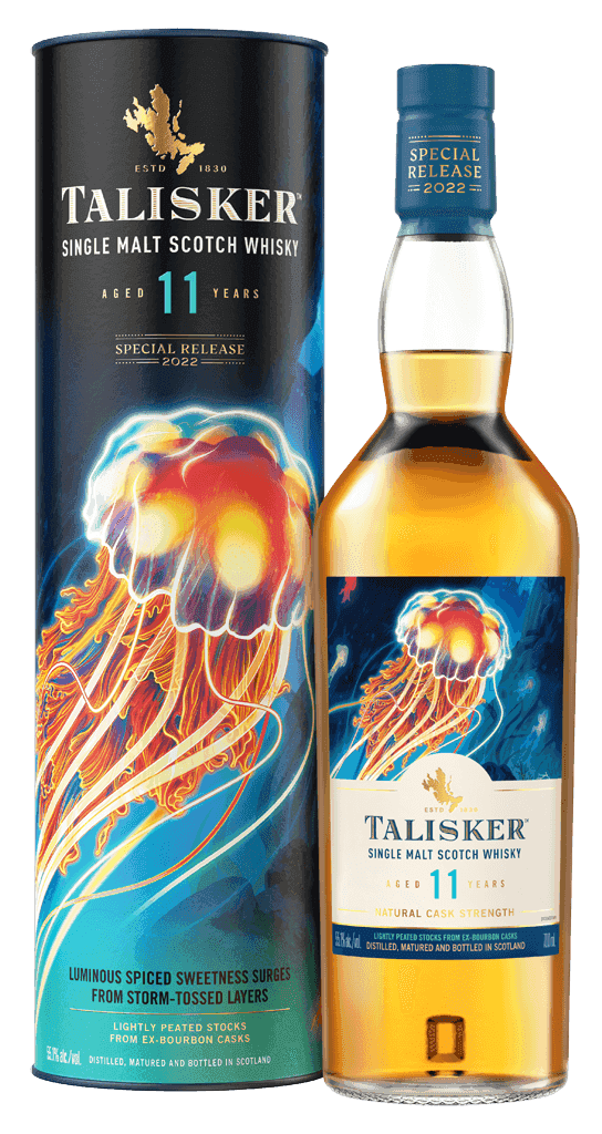 Talisker 11y Special release 2022 55,1% 0,7L v tube