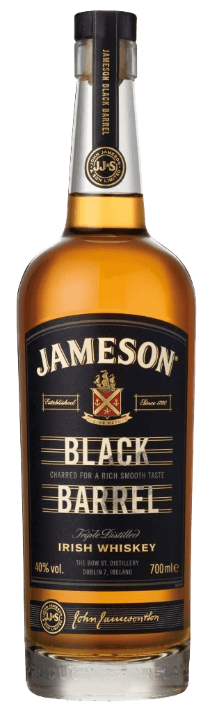 Jameson Black barrel 40% 0,7L