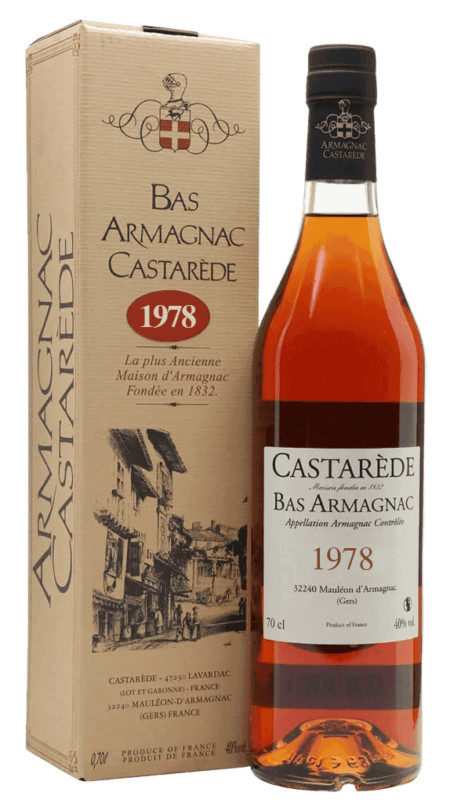 Armagnac Castarede 1978 40% 0,7L