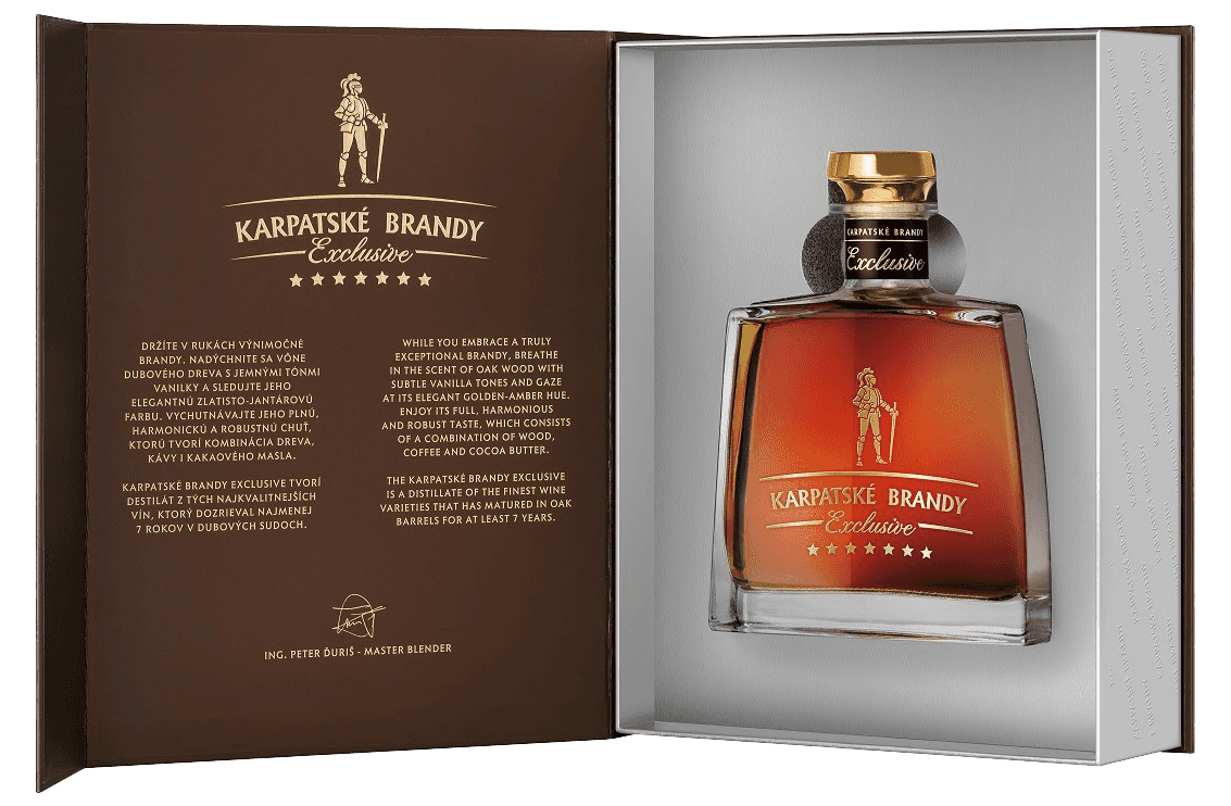 Karpatské Brandy Exclusive 40% 0,7l