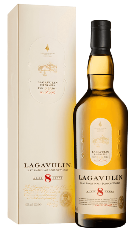 Whisky Lagavulin 8Yo 48% 0,7L Krabička