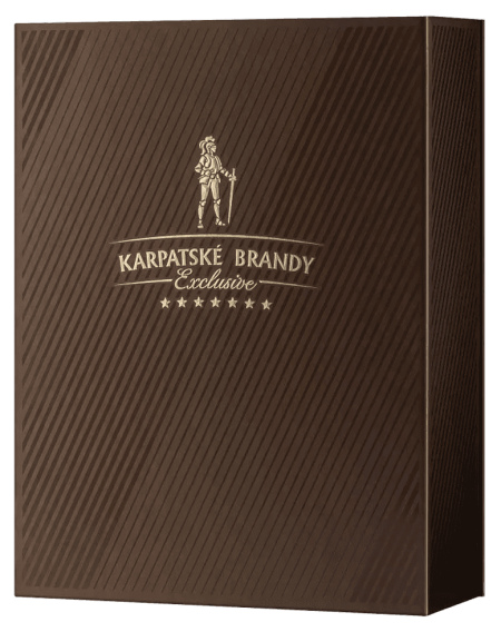 Karpatské Brandy Exclusive 40% 0,7L Kazeta - Image 2