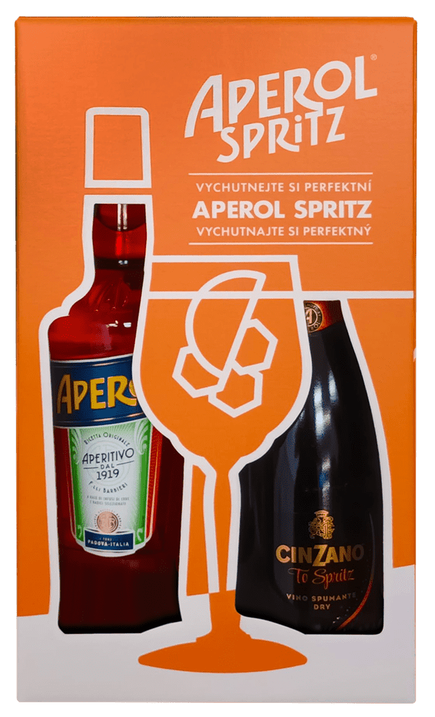 Aperol 11% 0,7L + Cinzano To-Spritz 11,5 % 0,75L Duopack