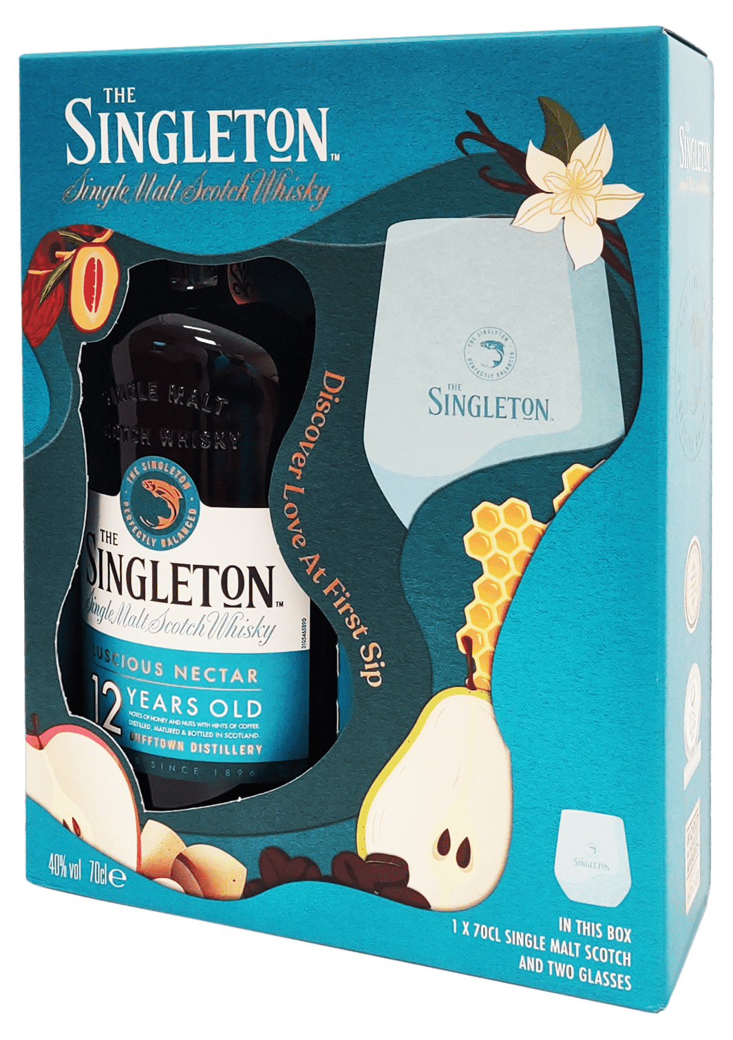 Singleton Duff 12Yo 40% 0,7L + 2 Poháre 2022