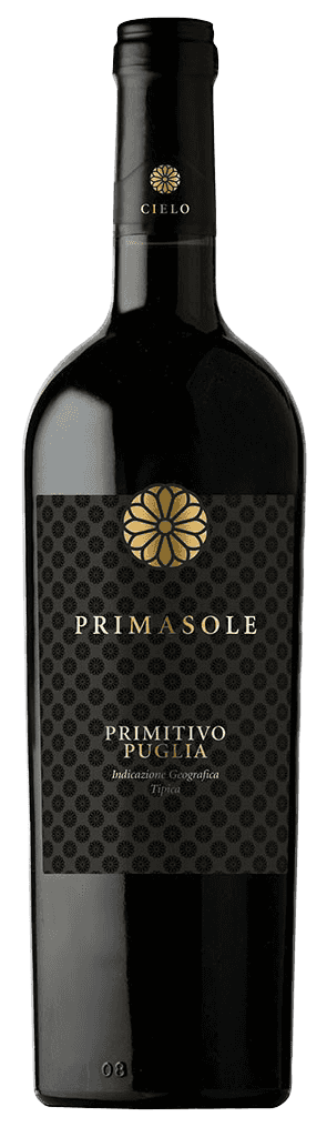 Cielo Primasole Primitivo Igt 0,75L Červené