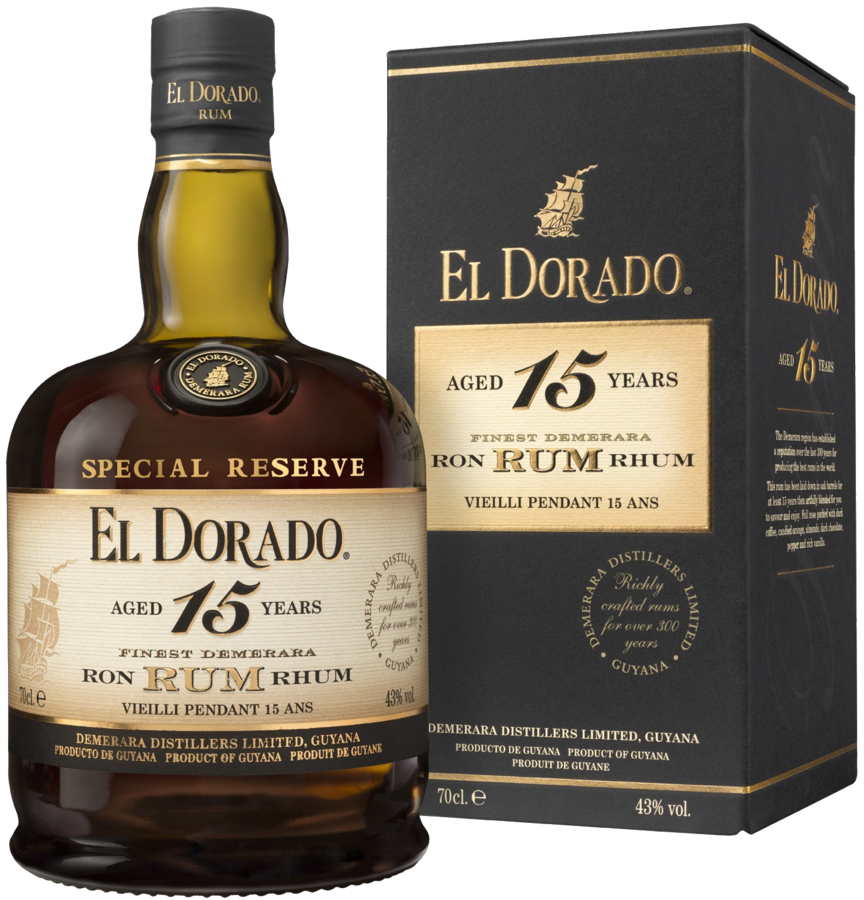El Dorado 15Yo 43% 0,7L Krabička