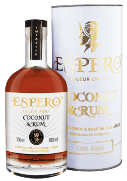 Rum Espero Coconut & Rum 40% 0,7L Tuba