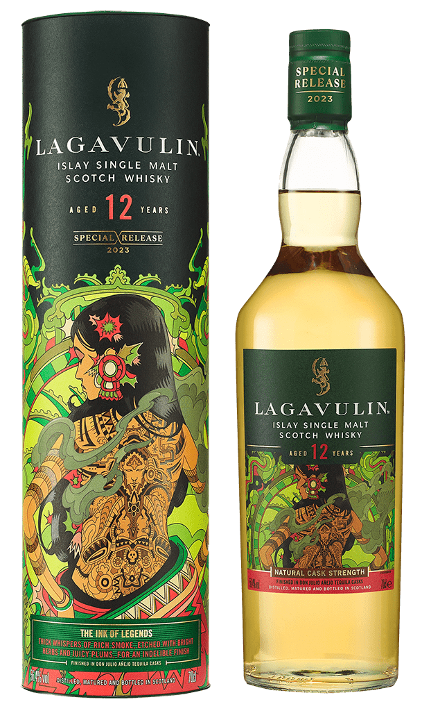 Lagavulin Single Malt 12Yo Special Release Lux 56,4% 0,7L Tuba