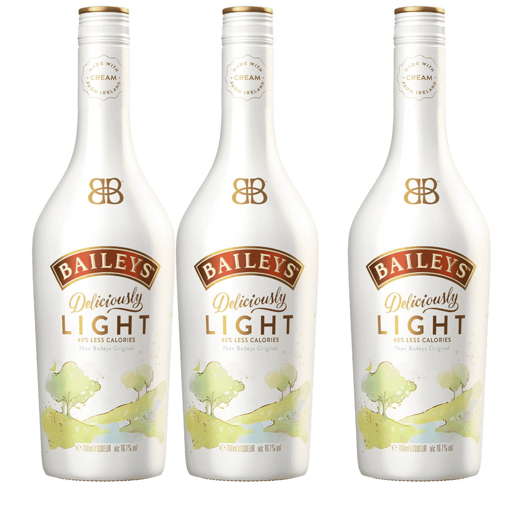 2X Baileys Delici. Light 16,1% 0,7L+ Baileys Delici. Light 0,7L Ako Darček