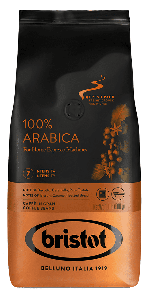 Káva Bristot 100% Arabica 500G Zrnková