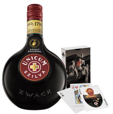 Likér Unicum Szilva 0,7L S Kartami Ako Darček