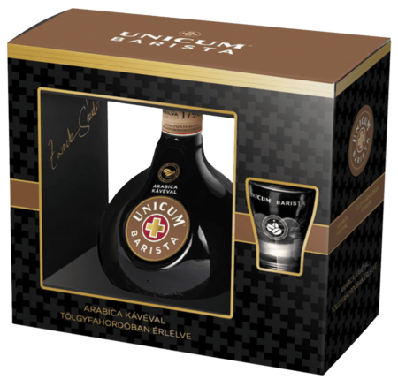 Likér Unicum Barista Bylinný 34,5% 0,7L + Pohár 2024