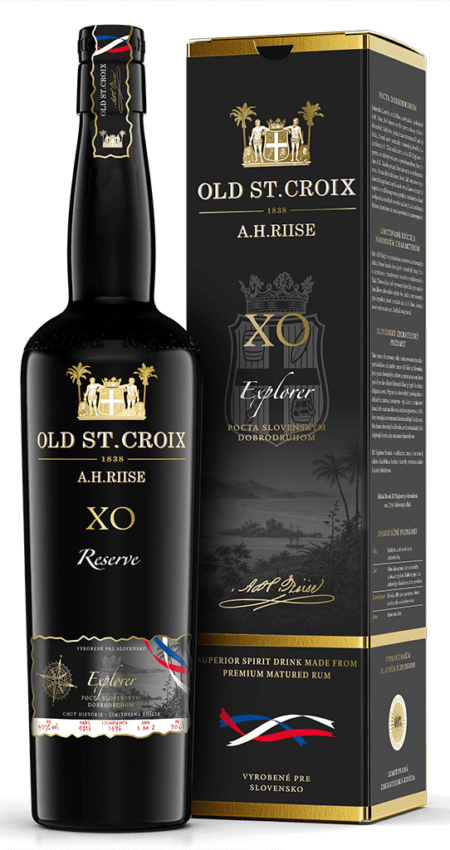 Rum A.h.riise Old.st. Croix Xo Explorer 40% 0,7L Krabička