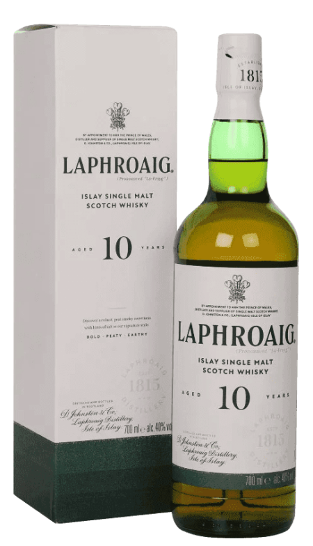 Whisky Laphroaig 10Yo 40% 0,7L Krabička