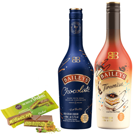 Likér Baileys Chocolate 0,5L + Bail. Tiramisu 0,7L A Dubajská Čoko. Ako Darček