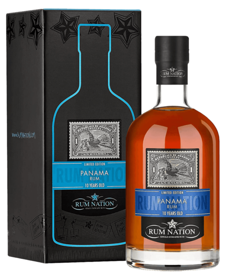 Rum Nation Panama 10Yo 40% 0,7L Krabička