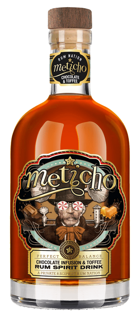 Rum Nation Meticho Chocolate Infusion & Toffee 40% 0,7L