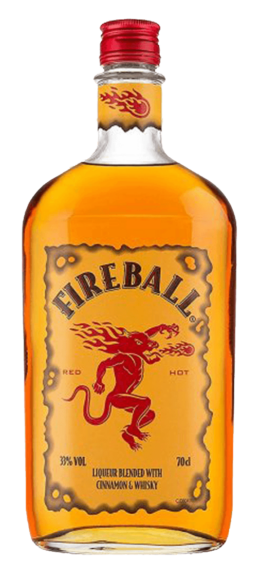 Likér Fireball Cinnamone Whiskey Liquer 33% 0,7L