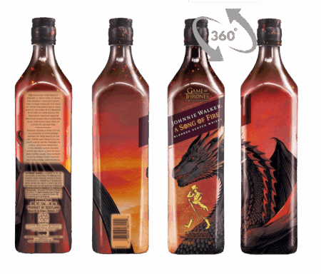 Whisky Johnnie Walker Got Song Of Fire 40,8% 0,7L