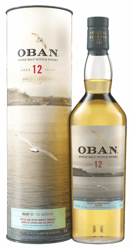 Whisky Oban Single Malt Aged 12Y Speciale Release 2025 54,7% 0,7L Tuba